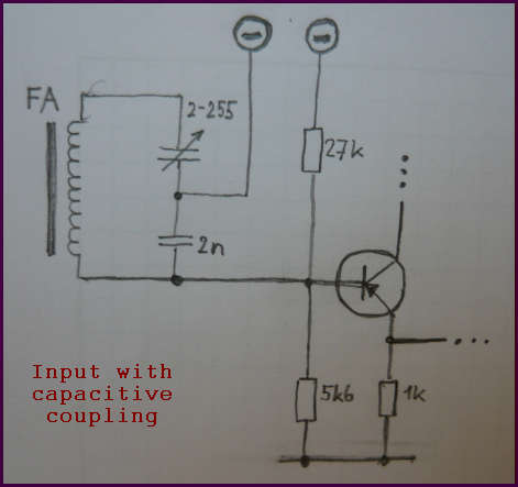capacitive antenna coupling